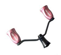 Carbon+Plastic Double Rocker Arm Handle Optimized for DAIWA For FUEGO For PROREX VLT SALAMANDURA Reel Performance Enhancement (pink)