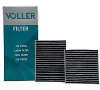 Carbon Pollen Cabin Filter Kit FOR PEUGEOT 207 208 2008 (2007+), CITROEN C3 C4 (2009+), DS DS3 DS5 (2015+) 6447VY, 6447VX, 1609428080,1609428180