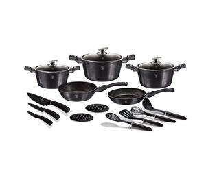 (Carbon Pro) Berlinger Haus 17 Pcs Cookware Set