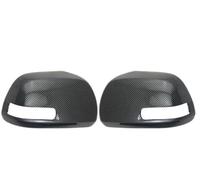 Carbon Rearview Car Plated Door Mirror Cover Trim For Toyota For Sienna For ESTIMA ACR50 For NOAH For VOXY 2014 2015 2016 2017 2018(Carbon)