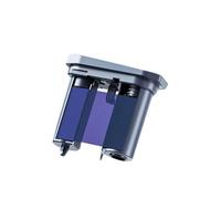 Carbon Ribbon Rolls for B50 B50w B32 Z401 M2 Label Printers Compatible with Barcode Label Printers(Blue)