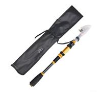 Carbon Short Section Spinnings Fishing Rod with EVA Handle, Metal Reinforced Explosion Proof Rings and Heat Dissipation Properties for Enhanced Use (1.8)