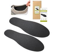 Carbon Sole Plate, Pair - Rigid Carbon Composite Shoe Inserts for Turf Toe, Hallux Rigidus, Hallux Limitus and Forefoot Motion Control - Left & Right (Large UK 10-12)