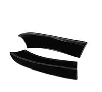 Carbon spoiler trim For Dodge for Charger for SRT RT SXT 2Pcs Car Side Rear Bumper Lip Diffuser Spoiler Guard Protector 2015-2017 2018 2019(2)