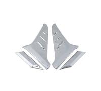Carbon spoiler trim For Hyundai for Kona for Encino Kauai 2019 2018 2017 Car Rear Window Side Spoiler Wing Trim Cover(Carbon Fiber)