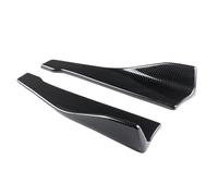 Carbon spoiler trim RS3 RS4 RS5 RS6 A6 C6 C5 A4 A3 1 Pair 48cm Rear Bumper Protector Diffuser Lip Splitter Apron Spoiler Side Skirt(1)