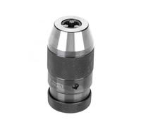 Carbon Steel 1/32-1/2'' Clamping Range CNC Lathe Self-Tightening Keyless Drill Chuck Bit High Accuracy Drill Adapter JT33 Mount