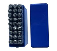 Carbon Steel 27-Piece Lowercase Letter Punch Set