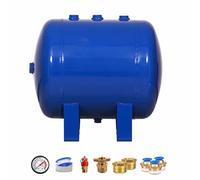 Carbon Steel Air Compressor Tank with Accessories, Large Capacity for Laboratory and Auto Repair, 100L/26.4Gal