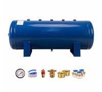 Carbon Steel Air Compressor Tank with Accessories, Large Capacity for Laboratory and Auto Repair, 100L/26.4Gal