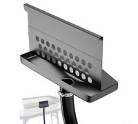 Carbon Steel BBQ Grease Drain Pan, With Silicone Hose Professional Griddle Oil Drainer, For 36 28 22 17 Inch Grill Accessories Black