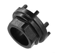 Carbon Steel Bicycle Crank Puller with 8 Teeth Locking Ring and Inner Bearing Tool Compatible with Common Repair Wrenches (Eight-jaw sleeve)