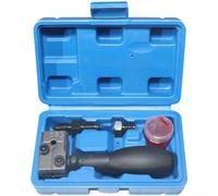 Carbon Steel Brake Pipe Flaring Tool Kit 4.75mm SAE 45 Degree Double Flare for Car Repair Copper Nickel Lines Blue(With lubricating oil)