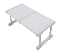 Carbon Steel Closet Storage Shelf Expandable Cabinet Shelf, Telescopic Design, Maximize Space Utilization, Easy Installation, Ideal for Kitchen Under Sink, Bathroom (Length