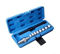 Carbon Steel Clutch Aligner Set 10 Adaptors | Ensures fast accurate flywheel alignment, prevents clutch slip, essential for transmission repair
