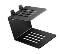 Carbon Steel Desktop Speakers Stand Optimizes Sound Stable for Home Office Entertainment Setups Minimalists Base