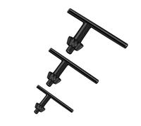 Carbon Steel Drill Chucks Wrench Tighten Loosen Tool Electric Hand Chucks Easy to Use for Smooth Bit Swapping Heavy Duty Wrench