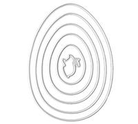 Carbon Steel Easter Eggs Cutting Dies Set Embossing Stencil Templates MOL Scrapbooking Accessories