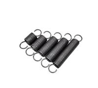 Carbon Steel Extension Spring, Extension Spring 65Mn Steel 2.5mm Wire Outer Diameter 20mm Open Hook(180mm(1pcs))