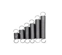 Carbon Steel Extension Spring, Open Hook Tension Springs 10pcs Stainless Steel Wire Dia 1.2mm 8-12mm(45mm,12mm)