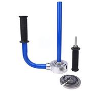 Carbon Steel Film, Manual Stretch Film Wrapper Tool, 1220in~ with Ergonomic Handle, Lightweight Pallet Wrapper for Stretch Film Application