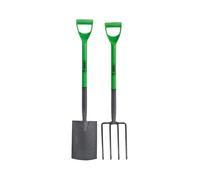 Carbon Steel Garden Fork and Spade Set