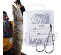 Carbon Steel Hooks, Shrimp Hook | Portable Salt Shrimp Hooks - Lightweight Free Tool for Bass, Salmon, Kiss, Trout