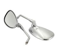 Carbon Steel Motorcycle Mirroring Anti Finish Universally Application Lightweight for Various Bikes Enhanced Wide Angled Anti Glares Motorcycle Rearview Mirroring
