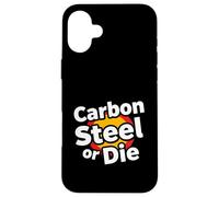 Carbon Steel or Die Funny Pan Wok Cooking Chef Case for iPhone 16 Plus