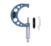 Carbon Steel Outer Diameter Micrometer 0-75mm for External Measurement in Metalworking Features 0.01mm Division Value Thread Scale for Smooth and Accurate Reading(0-25mm)