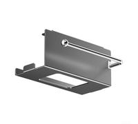 Carbon Steel Paper Towel Rack Rust Resistant Gray