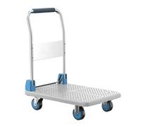 Carbon Steel, Plastic, TRP Flatbed Trolley