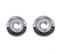 Carbon Steel Self Locking Pressing Plate Flange Nut for M14 M10 Grinder, Quick Release, Fits Diamond Cutting Disks and Grinding Wheels, 2PCS