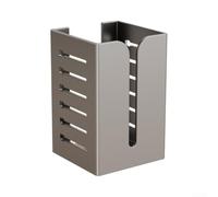 Carbon Steel Toilet Roll Holder 10.8x15cm Gray
