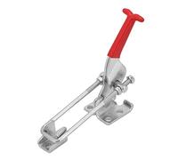 Carbon Steel Triangle Shaped Lever Toggle Clamp 431 Latch Action Clamp for Mechanical Assembly Workpieces Welding Clamping (431 * 120)