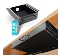 Carbon Steel Under Desk Drawer - Slide Out, Pull Out, 7.5 * 8 * 2.8 in