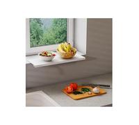 Carbon Steel Window ShelfMagnetic Base Countertop Extension Board Space-Saving Storage for Bathroom & Kitchen (40x15cm/15.75x5.91in)