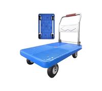 Carbon SteelCart with 2 Fixed & 2 Swivel Wheels Portable Folding Flat Base Trolley Ideal for Restaurants & markets