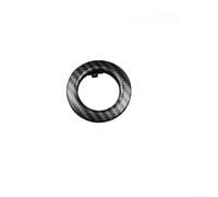 Carbon Style Start Button Ring for BMW E90 E91 E92 Decor | Designed for e60 5 Series, resists daily wear, sl lack finish, protects original button surface(Carbon Fiber)