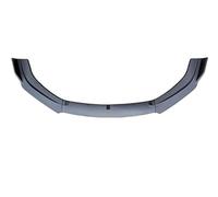 Carbon Surface Decorative Strip Shovel For VW For Scirocco R 2009 2010-2014 Front Bumper Spoiler Protector Plate Lip Splitter Body Kit(Matt Black)