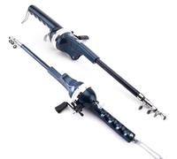 Carbon Telescopic Fishing Rod with Fixed Reel Assembly for Streamlined Handling and Reduced Packing Volume (A- 1.38M)