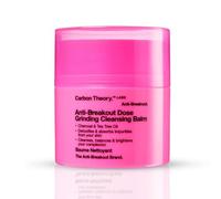 Carbon Theory Anti-Breakout Grinding Face Cleansing Balm, Melts Away Makeup and Impurities, Boosts Glow and Helps Regulate Excess Oils with Tea Tree Oil 36g