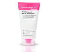 Carbon Theory Facial Moisturiser for Acne Prone Skin - Tea Tree Oil, Vitamin E, Shea Butter Moisturiser - Oily Skin Moisturiser - Vegan & Cruelty Free - 100ml