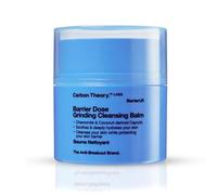 Carbon Theory Barrier Hydrating Grinding Face Cleansing Balm, Hydrates and Melts Away Makeup and Impurities, Protects the Skin's Natural Barrier with Chamomile and Coconut 36g