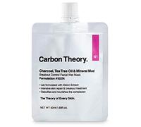 Carbon Theory | Charcoal, Tea Tree Oil & Mineral Mud Breakout Control Face Mask | Natural, Vegan And Cruelty Free | 50ml