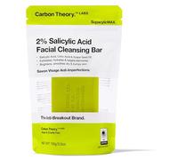 Carbon Theory SupacylicMax Face Cleansing Bar, Salicylic Acid and Grape Seed Oil Soap Bar, Gently Cleanses, Hydrates and Helps Reduce Breakouts 100g