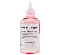 Carbon Theory | Tea Tree Oil & Citric Acid Breakout Control Facial Purifying Tonic with Pink Grapefruit | Natural, Vegan and Cruelty Free | 250ml