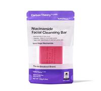 Carbon Theory VaPOREize Face Cleansing Bar 100g | Niacinamide and Citric Acid Soap Bar for Acne Prone Skin. Gently Cleanses While Minimising Pores and Blackheads.