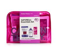 Carbon Theory VaPOREize Niacinamide Skincare Essentials Set for Blemish Prone Ski, Includes 20% Niacinamide Face Serum, Toner and Face Cleansing Bar