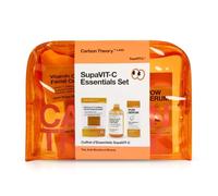 Carbon Theory Vitamin C Skincare Essentials Set for Tired Looking Skin, Includes Face Serum, Toner and Face Cleansing Bar
